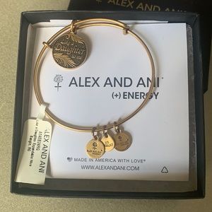 Alex and Ani “Like a Daughter to Me” Gold Bangle